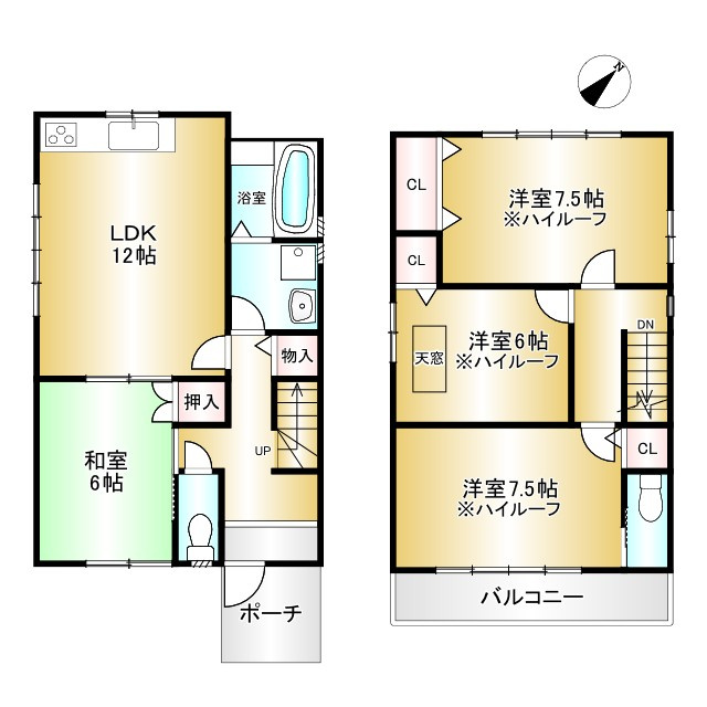 吉田近衛町の間取り