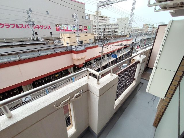 サンシャインひがし大橋のバルコニー