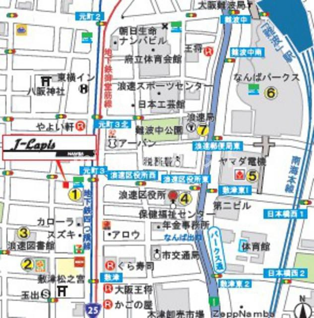 ジェイラピスナンバの地図