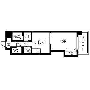 ウイングコート水城の間取り|別号数タイプ