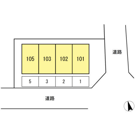 フォレストコートの区画図