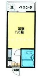 グリーンハイツハマダの間取り