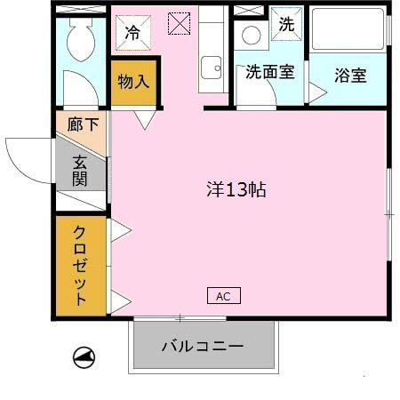 ロイヤルコート　Ａ棟の間取り