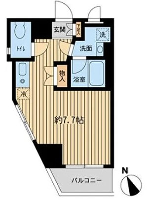 【間取り】 | 神楽坂フラッツ