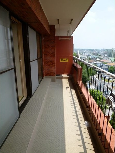 ライオンズマンション藤ヶ丘ガーデンのバルコニー