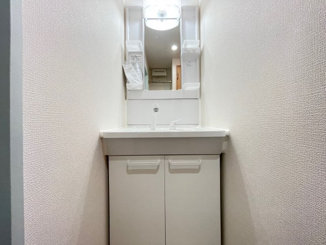 吹田市江坂町３丁目の賃貸マンションの独立洗面台|独立洗面台あり、毎朝おしゃれに忙しい女性の方におすすめです