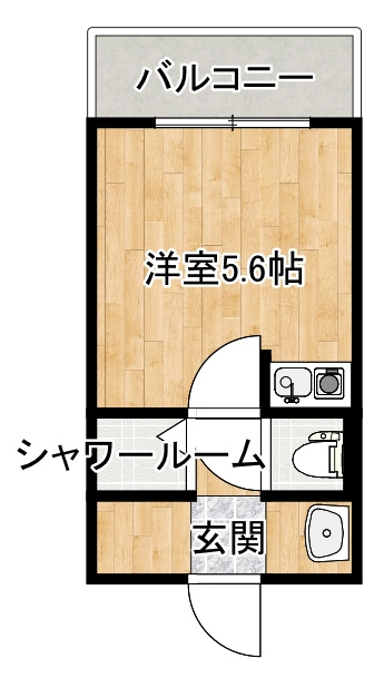 吹田市江坂町３丁目の賃貸マンションの間取り