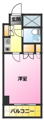 新丸子ダイカンプラザシティの間取り|オートロック・エレベーター完備♪
