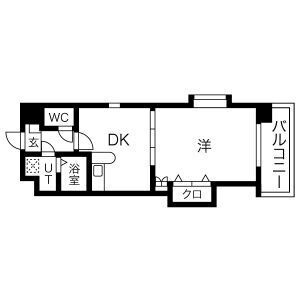 ウイングコート水城の間取り
