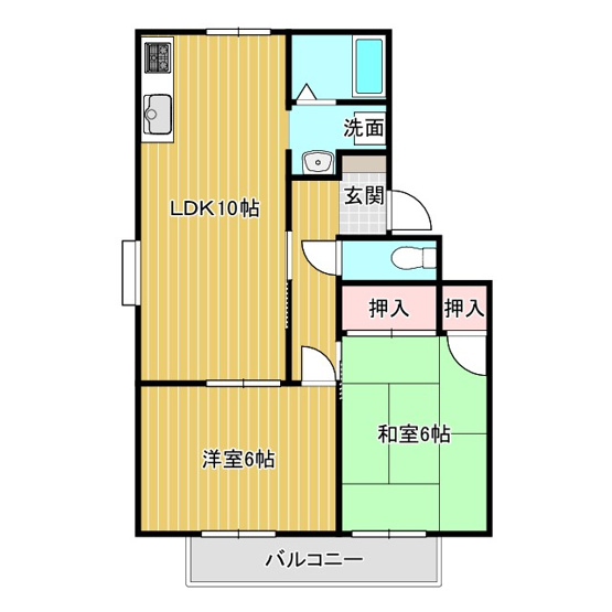 【間取り】 | ロイヤルシャルム土山