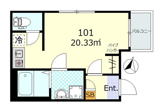 ラソルティ横浜の間取り