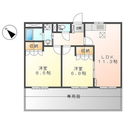 シーヴィラージュの間取り