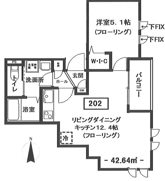 メゾンド・グローリー の間取り