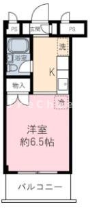 カーサソラーレ池袋の間取り