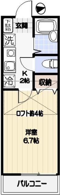 グランディール永田北の間取り