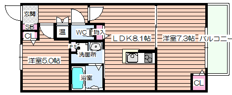 【間取り】 | ラフィネ姫島