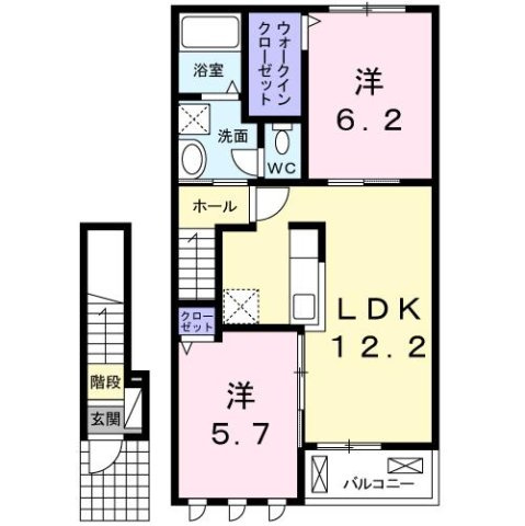 【間取り】 | ハピア　Ⅲ