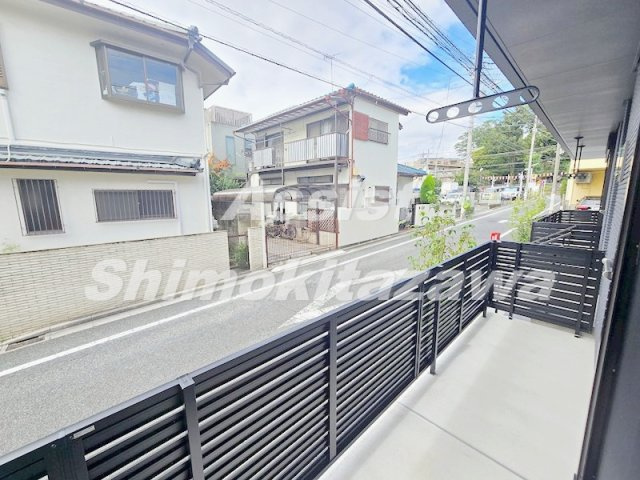 （仮称）代沢3丁目マンション のバルコニー