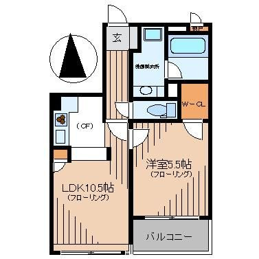 【間取り】 | コスモ麻布十番