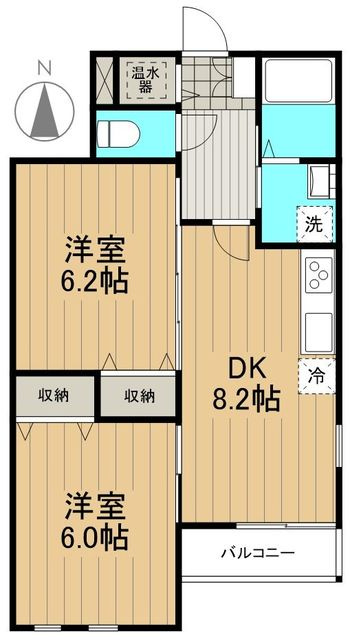 ソレイユ向ヶ丘の間取り