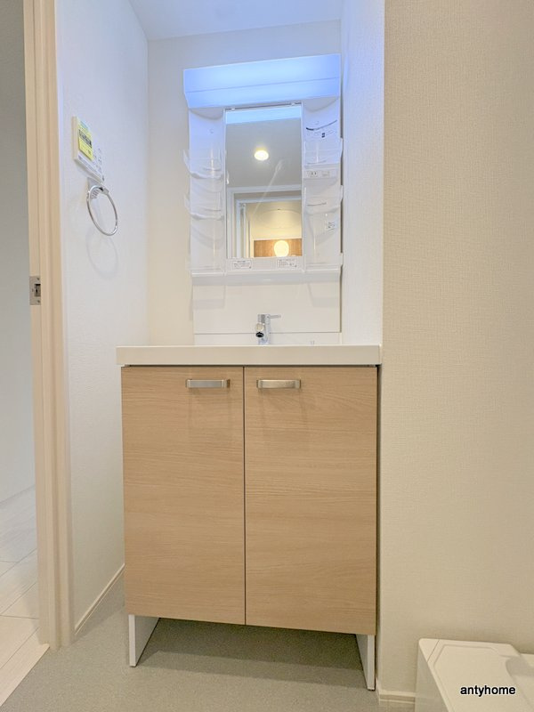 ハーモニーテラス西中島南方　仲介手数料無料の洗面所