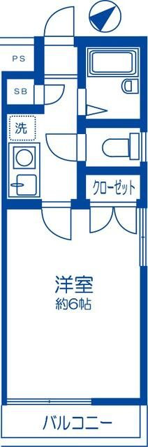 エクシード白楽の間取り