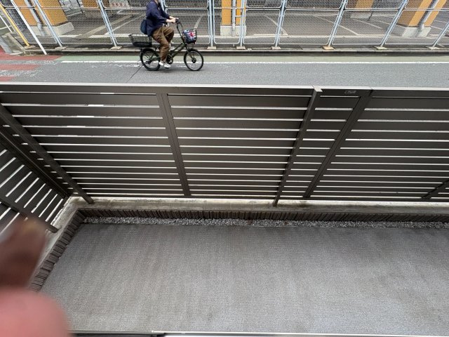 セジュール緑町のバルコニー