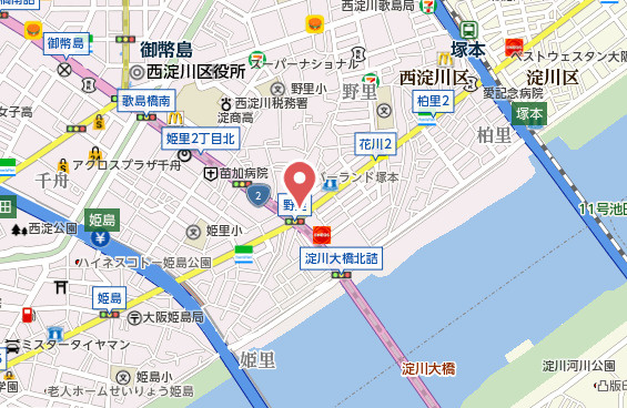 【地図】 | サムティ大阪WESTグランジール