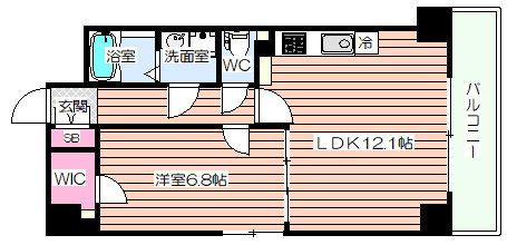 【間取り】 | サムティ大阪WESTグランジール