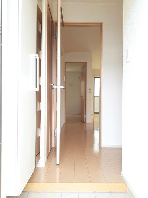 リバーサイド弐番館の玄関