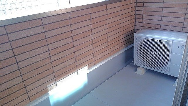 サンパティークⅡのバルコニー|陽当たり良好なバルコニーです