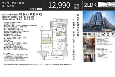 【その他】 | プラウド文京千駄木　仲介手数料無料＋60万円現金プレゼント中