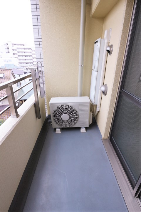 グランブルⅢのバルコニー