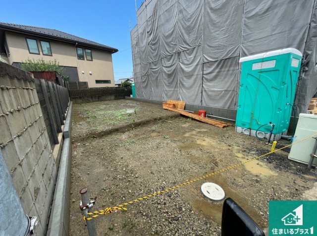 京都市山科区小野葛籠尻町　第1期　新築一戸建ての外観|周辺は落ち着いた街並みの住宅地！子育てがしやすい住環境です！まだ未完成ですが、現地でしかわからない事もございます。是非一度ご覧ください。