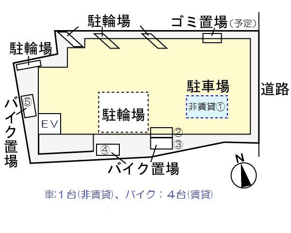 ｅ　アレグリアの区画図
