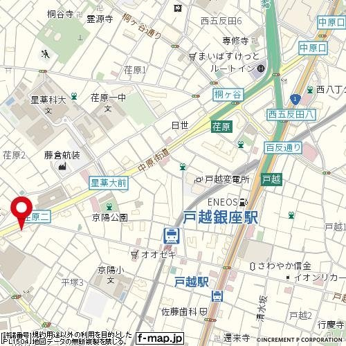 ストークプラザ武蔵小山の地図
