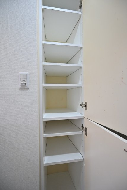 スカイコート神楽坂弐番館の収納|大きなスペースがあり、収納には困りません