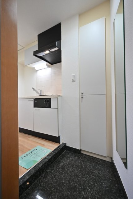 スカイコート神楽坂弐番館の玄関|シンプルで使いやすい玄関です