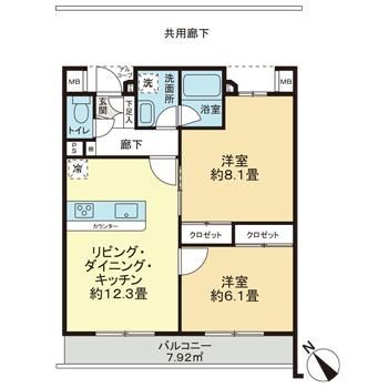 ソフィアーレ代官山の間取り
