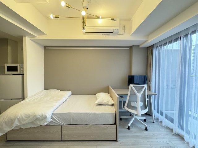 プラウドフラット西日暮里ディアージュの洋室|家具家電付き