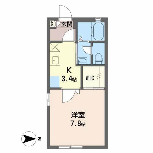 アルテールⅠの間取り