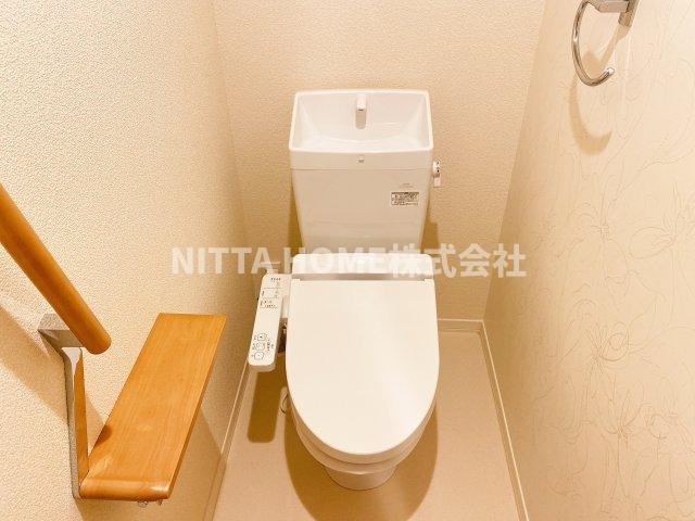 福知山市字堀の賃貸マンションのトイレ|もちろんウォシュレット付きのトイレですよ＊