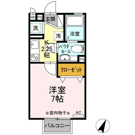 パークヒルズの間取り
