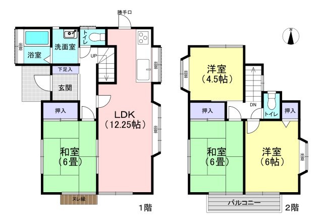 横浜市泉区下和泉５丁目の間取り