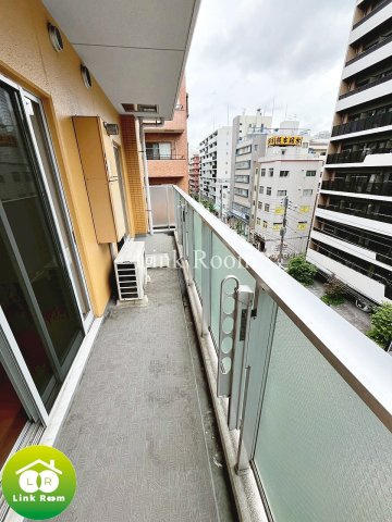 カスタリア門前仲町Ⅱのバルコニー