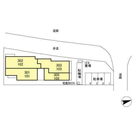 グラーティアの区画図