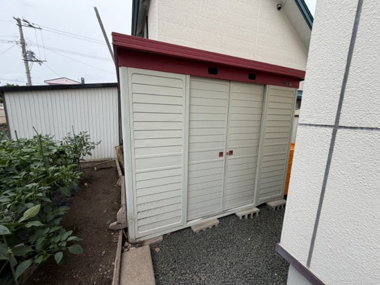 北見市双葉町３丁目２番１７号　中古売家の収納|物置