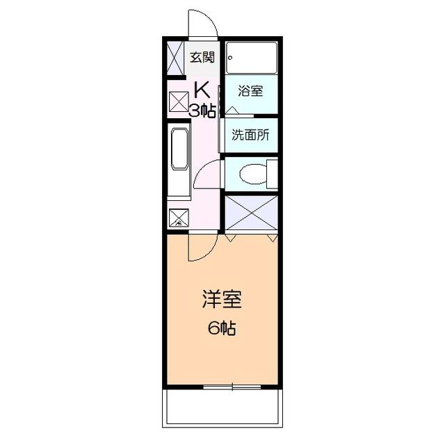 グランコートの間取り