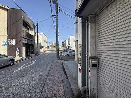 廿日市2丁目の前面道路含む現地写真