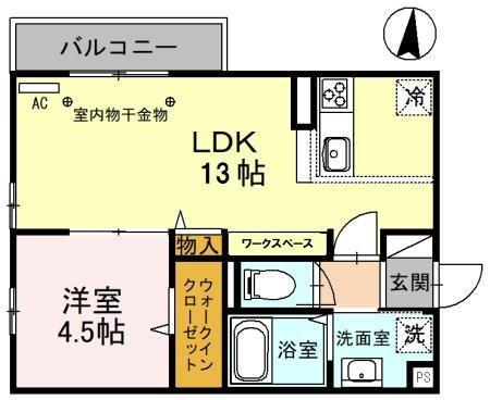 むさし野スクエアの間取り